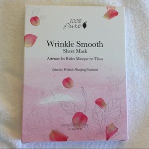 100% Pure wrinkle smooth masks (5pieces)